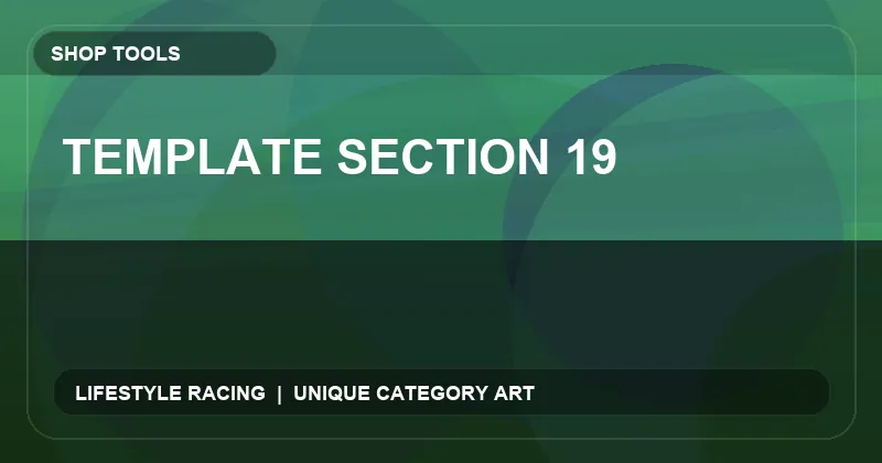 Template Section 19